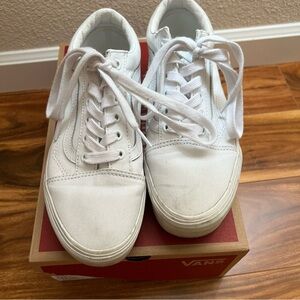 Old Skool platform vans